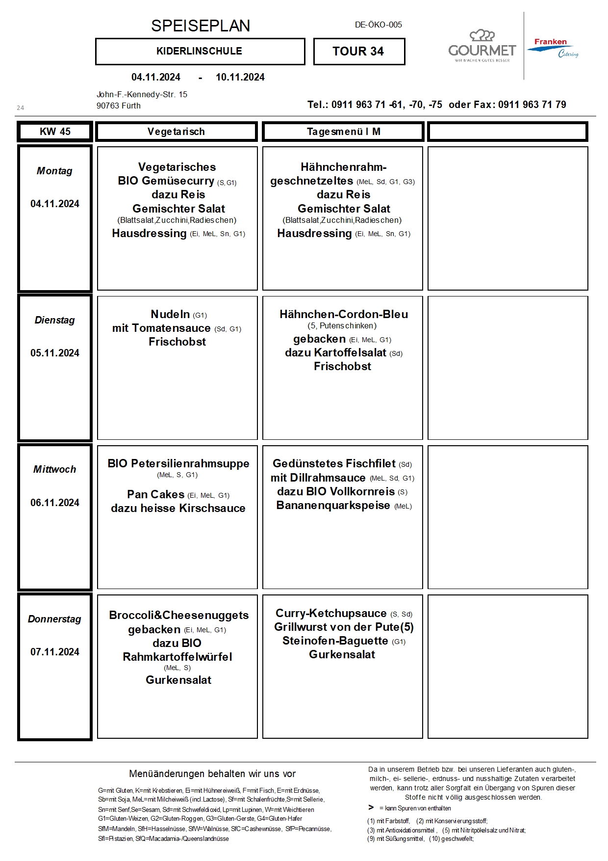 Speiseplan KW 2024 45 LADR1650